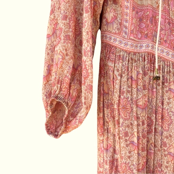 Spell & The Gypsy Collective Poinciana Midi dress in Pink - Picture 10 of 15